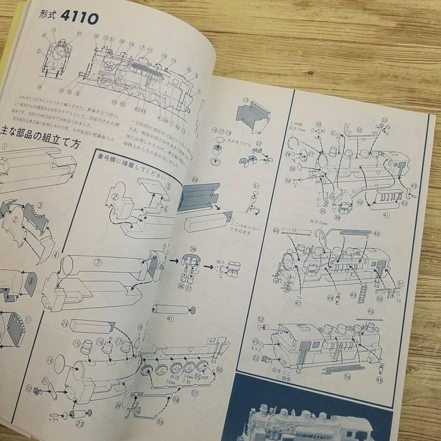 切りぬく本 紙で作る 日本の蒸気機関車 復刻 | HLJ.co.jp 紙工作