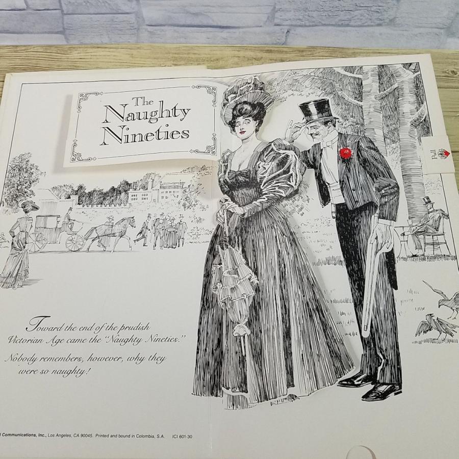 仕掛絵本[The Naughty Nineties : A Saucy Pop-Up Book for Adults