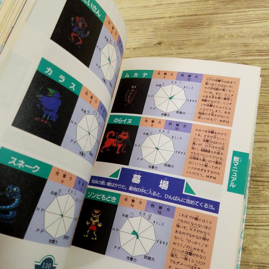 攻略本[ファミコン必勝攻略ブック 完全版 MOTHER(1989年10月第1刷
