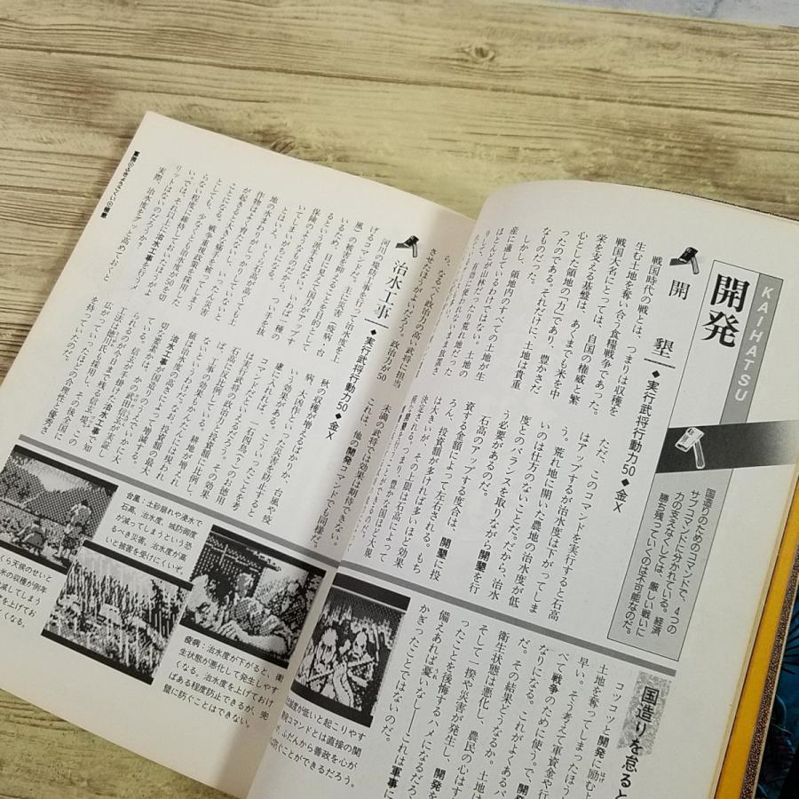 攻略本[信長の野望 戦国群雄伝ハンドブック(1989年4月初版・シワキズ