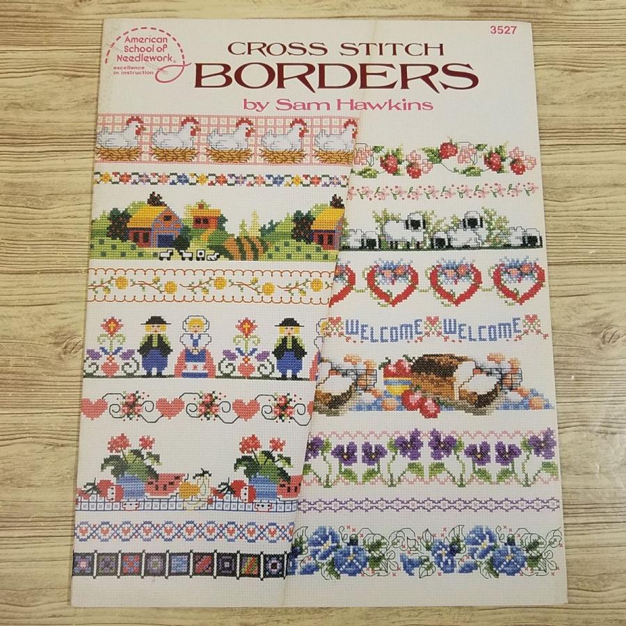 手芸系[かわいい枠線のクロスステッチ図案集 CROSS STITCH BORDERS
