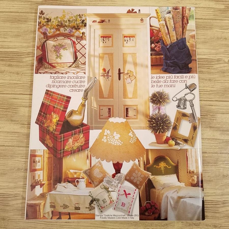 期間限定特価】手芸系[イタリア手芸雑誌 le idee di casamia settembre