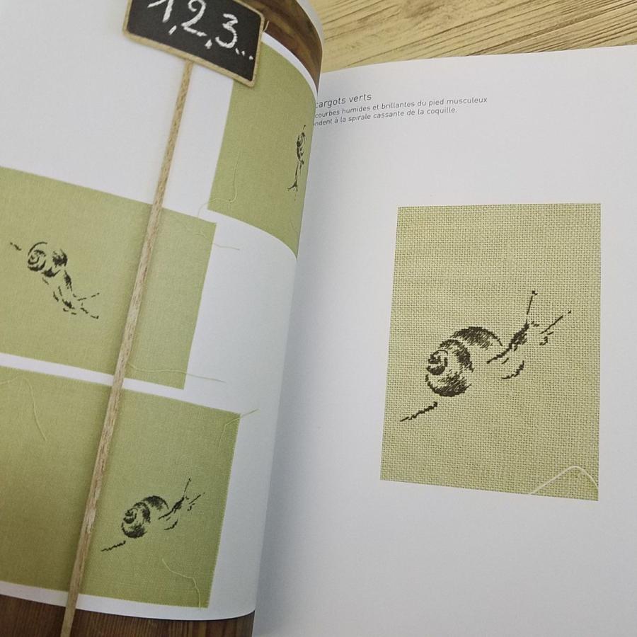 手芸系[マリー・テレーズ 小さな庭の生きものたち クロスステッチ図案