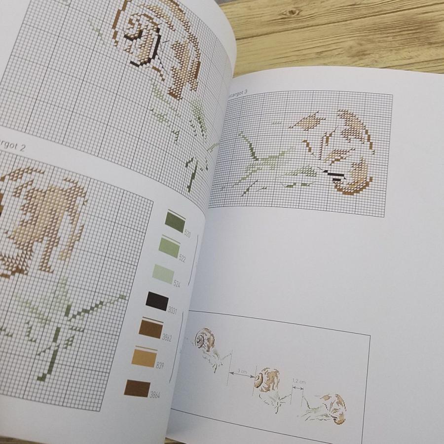 手芸系[マリー・テレーズ 小さな庭の生きものたち クロスステッチ図案