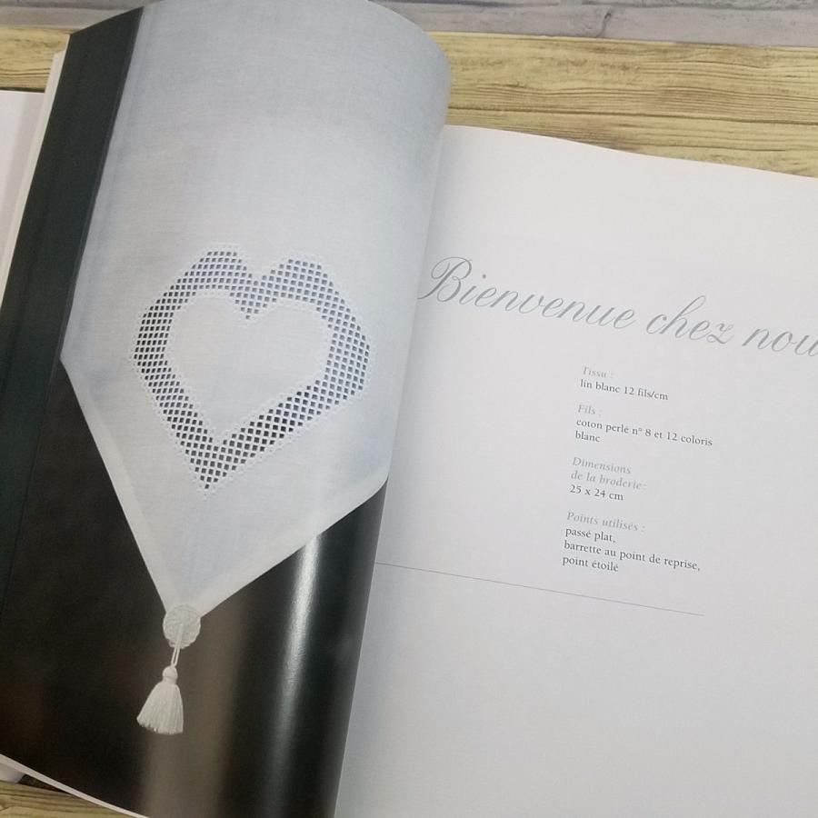 手芸系[ハートのハーガンダー刺しゅう図案集 Coeurs en Hardanger : Motifs et Techniques] MANGO PRATIQUE フランス語 洋書 |  | 06