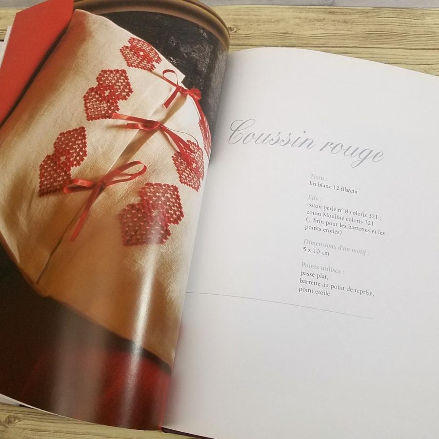 手芸系[ハートのハーガンダー刺しゅう図案集 Coeurs en Hardanger : Motifs et Techniques] MANGO PRATIQUE フランス語 洋書 |  | 07