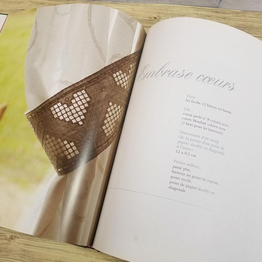 手芸系[ハートのハーガンダー刺しゅう図案集 Coeurs en Hardanger : Motifs et Techniques] MANGO PRATIQUE フランス語 洋書 |  | 08