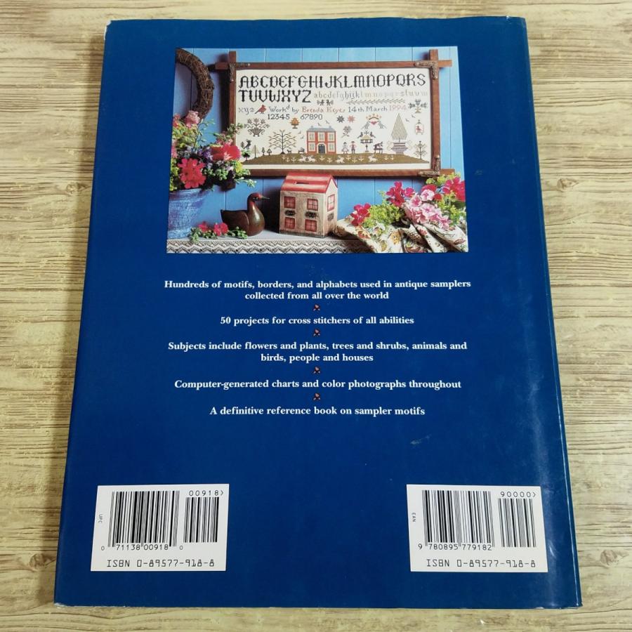 手芸系[伝統的デザインのクロスステッチ図案集 Sampler Motif Book