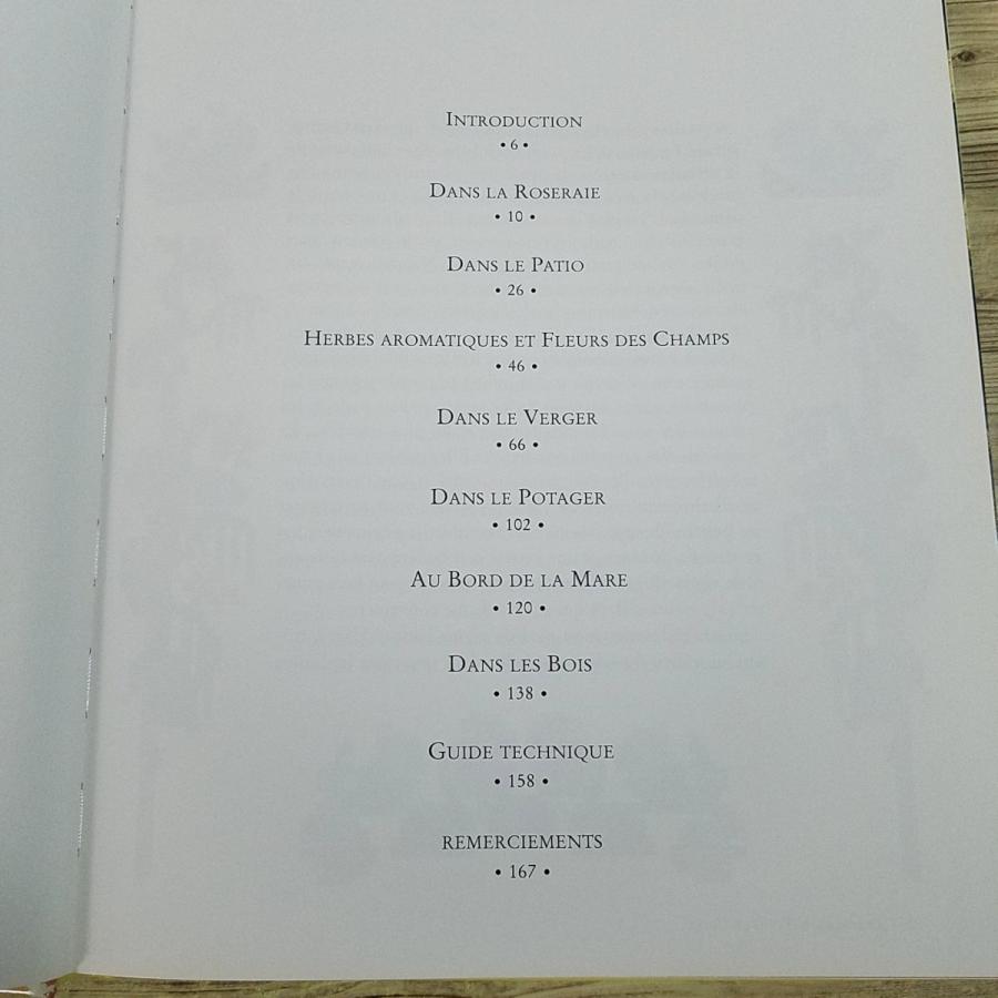 手芸系[庭のクロスステッチ図案集 Le Jardin au point de croix