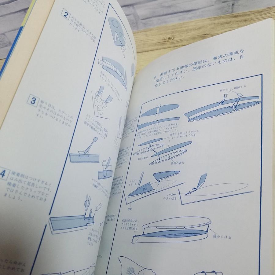 紙工作[ペーパークラフト 日本の軍艦(1996年9月発行)（全て未作成