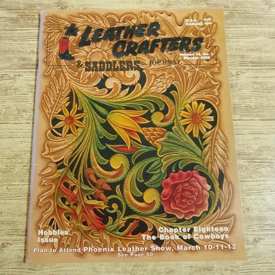 手芸雑誌[レザークラフターズ＆サドラーズ・ジャーナル The Leather