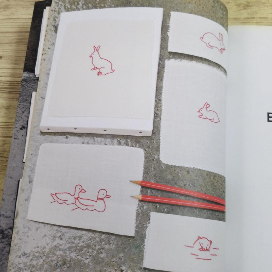 手芸系[赤の刺しゅうの図案集 フランス語 Broderie rouge] 洋書 Agnes