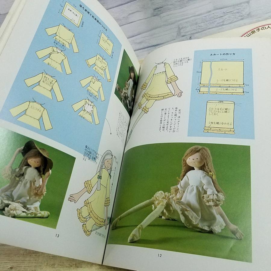 手芸系[米山京子の人形集3冊セット メルヘンの世界／メルヘン人形