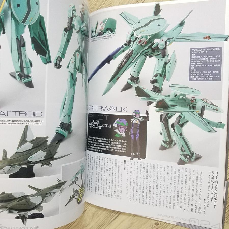 プラモ制作[マクロスフロンティア アーカイブ 3D＆設定資料集