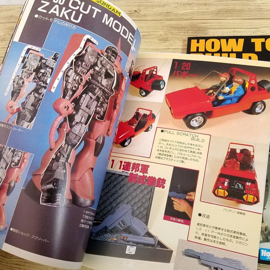 プラモ制作[HOW TO BUILD GUNDAM 復刻版 箱入り2冊セット(初版・帯付き