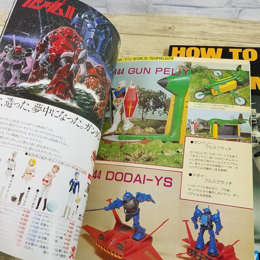 プラモ制作[HOW TO BUILD GUNDAM 復刻版 箱入り2冊セット(2009年8月