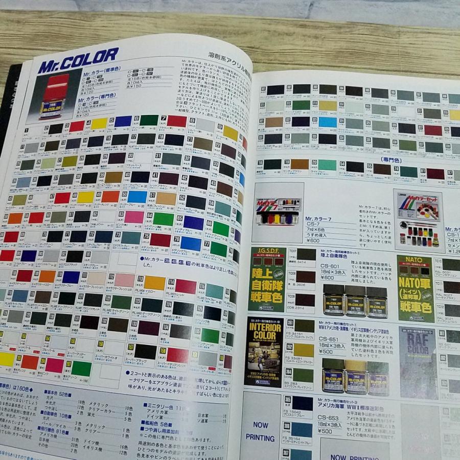 プラモ関連[グンゼ産業 カラー＆モデルキット・カタログ 1999/2000
