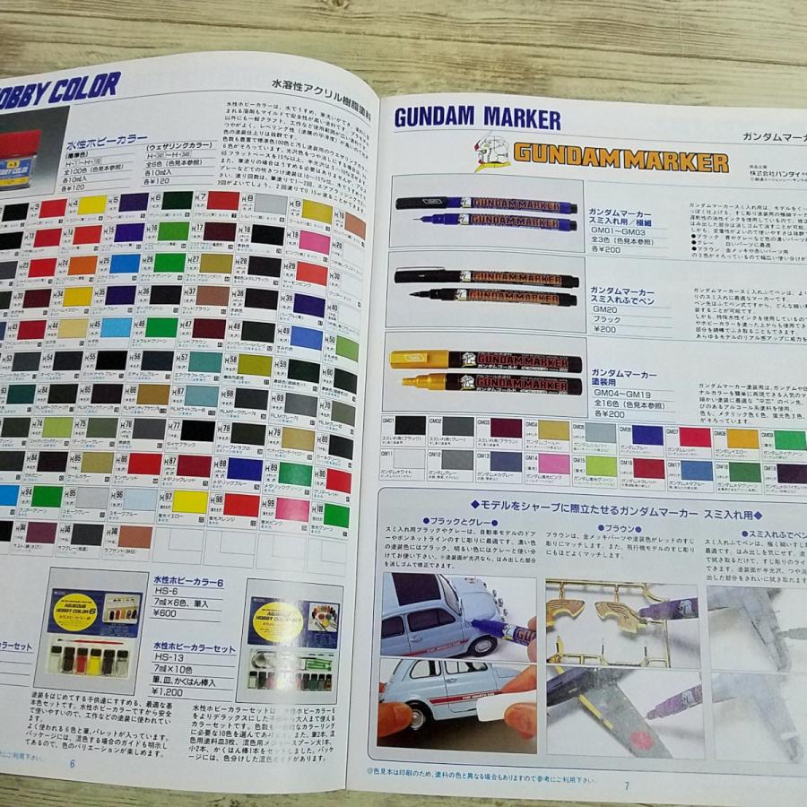 プラモ関連[グンゼ産業 カラー＆モデルキット・カタログ 1999/2000