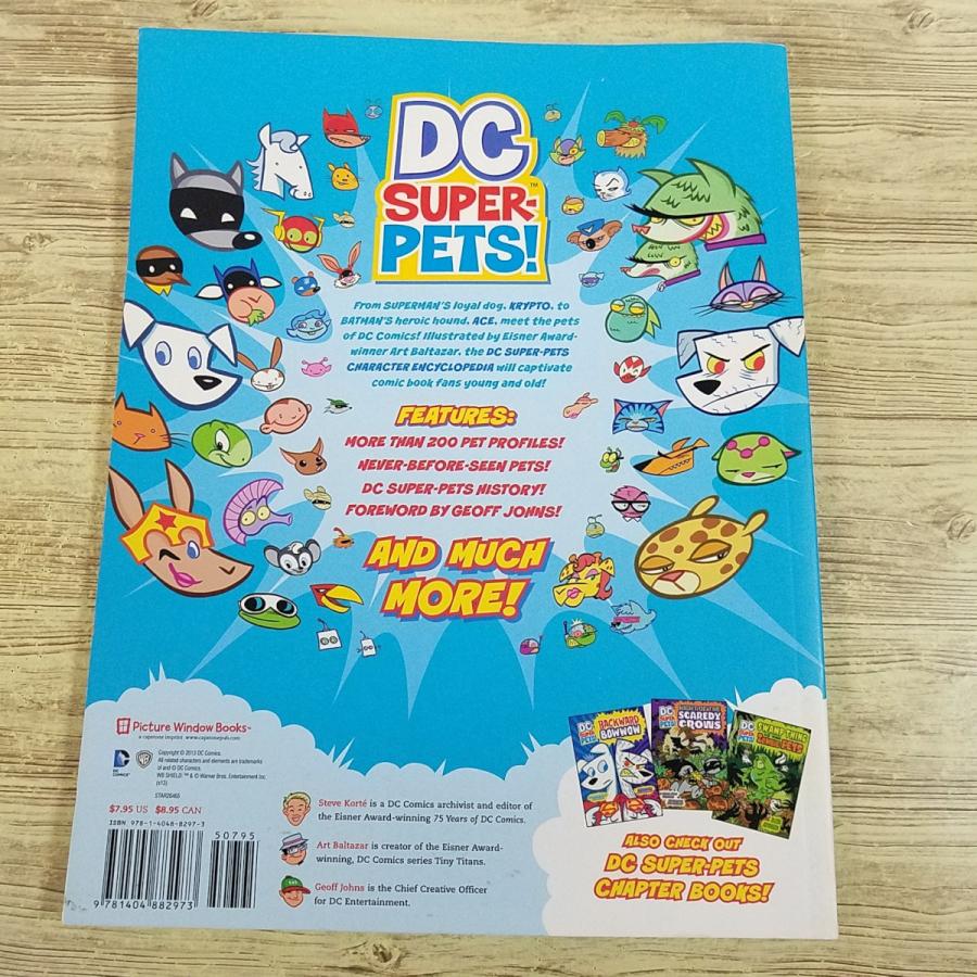 マンガ関連[DC スーパーペッツ キャラクター事典 DC SUPER-PETS