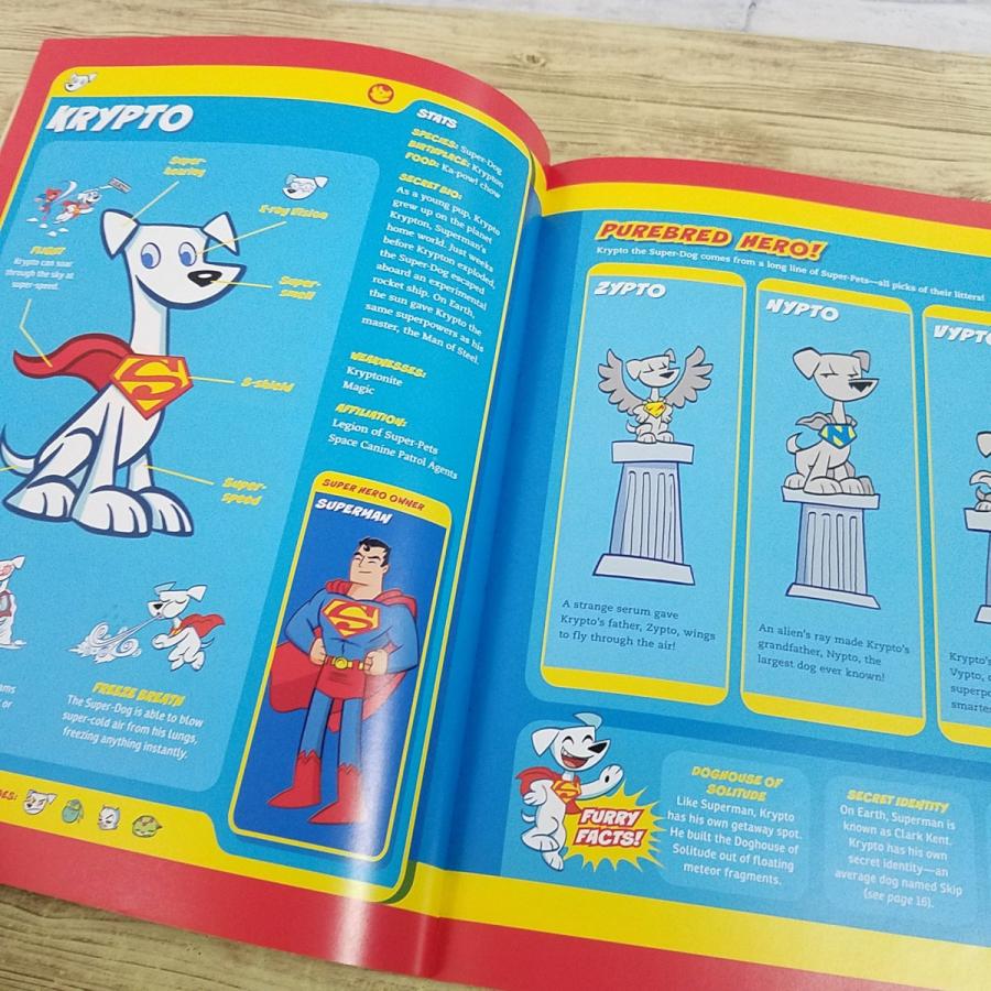 マンガ関連[DC スーパーペッツ キャラクター事典 DC SUPER-PETS