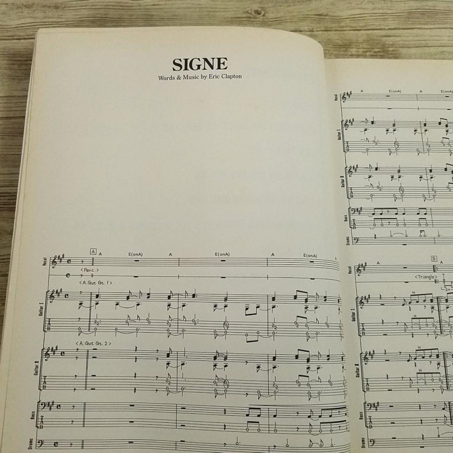 楽譜[バンド・スコア エリック・クラプトン アンプラグド(洋書)] 全14