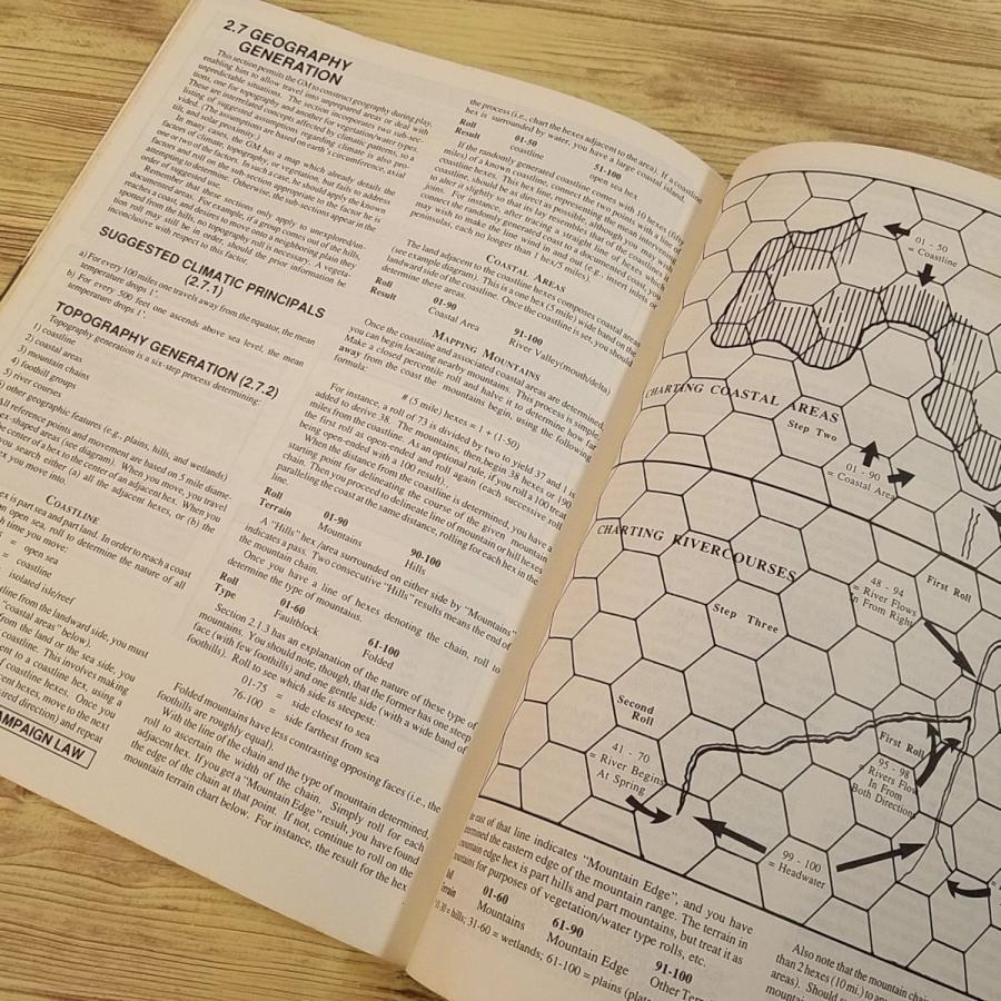 TRPG[ロールマスター 第2版 Rolemaster ＃1300 Character Law ＆ Campaign Law] 洋書 英語 ...