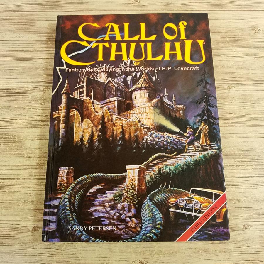 TRPG[クトゥルフの呼び声 第3版 英語版ハードカバー CALL OF CTHULHU