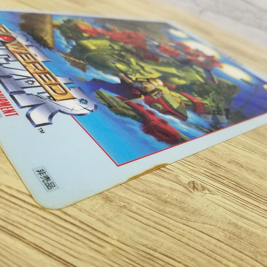 文房具[カプコン スーパーマッスルボマー／パワード ギア 下敷き（シミ