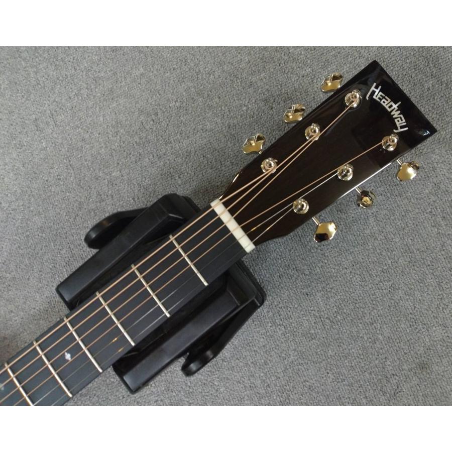 HEADWAY Japan Tune-up Series / HOC-V090SE ASB (アンバーサンバースト) ・カッタウェイボディ/エレアコ仕様 トップ単板【現物画像】