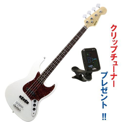 今なら クリップチューナー プレゼント スタンダードなジャズベース タイプ ホワイト K Garage Kjb 200 Wht エレキ ベース 入門用に K Garage Kjb 200 Wht 音楽屋ファンハウス 通販 Yahoo ショッピング
