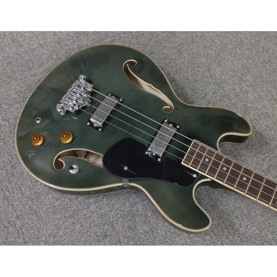 AriaProII セミアコベースTAB-Classic/FM SBK 緑っぽい AriaProII セミアコベースTAB-Classic/FM SBK 緑っぽい TAB