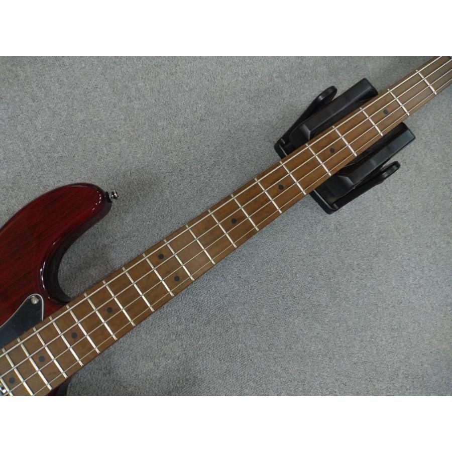 Bacchus GLOBAL Series WL4-ASH/RSM (STR /シースルーレッド) ローステッドメイプルネック バッカス・エレキベース【現物画像】_3
