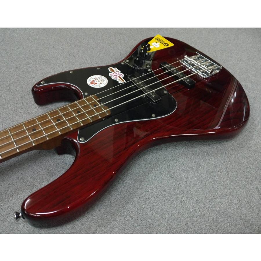 Bacchus GLOBAL Series WL4-ASH/RSM (STR /シースルーレッド) ローステッドメイプルネック バッカス・エレキベース【現物画像】_8
