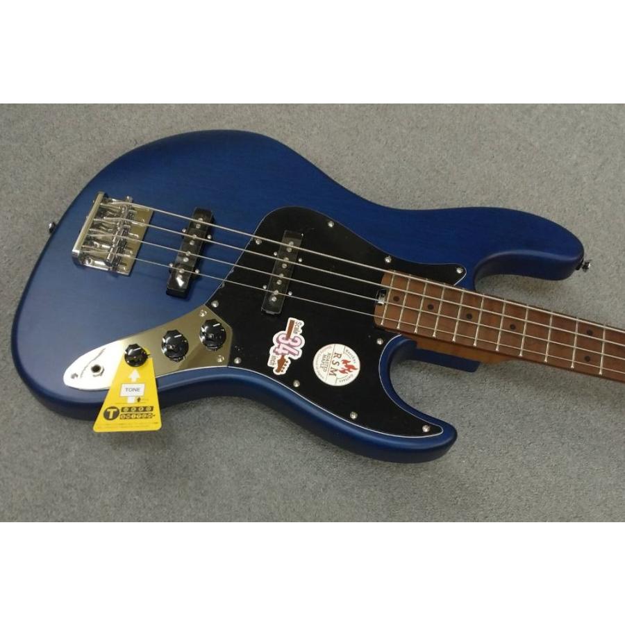 GLOBAL Series  WL4-STD/RSM BLU-S (ブルーサテン)    ローステッドメイプルネック  【Fantom】 バッカス・エレキベース【現物画像】