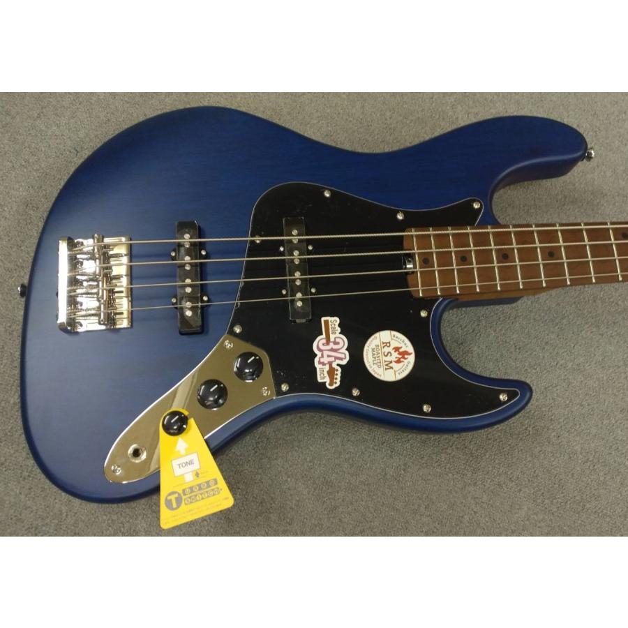 GLOBAL Series  WL4-STD/RSM BLU-S (ブルーサテン)    ローステッドメイプルネック  【Fantom】 バッカス・エレキベース【現物画像】