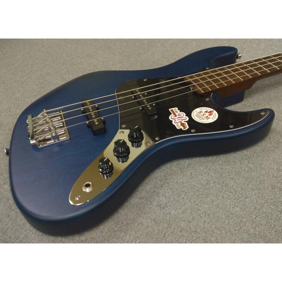 Bacchus GLOBAL Series WL4-STD/RSM BLU-S (ブルーサテン) ローステッドメイプルネック バッカス・エレキベース【お取り寄せ】_9