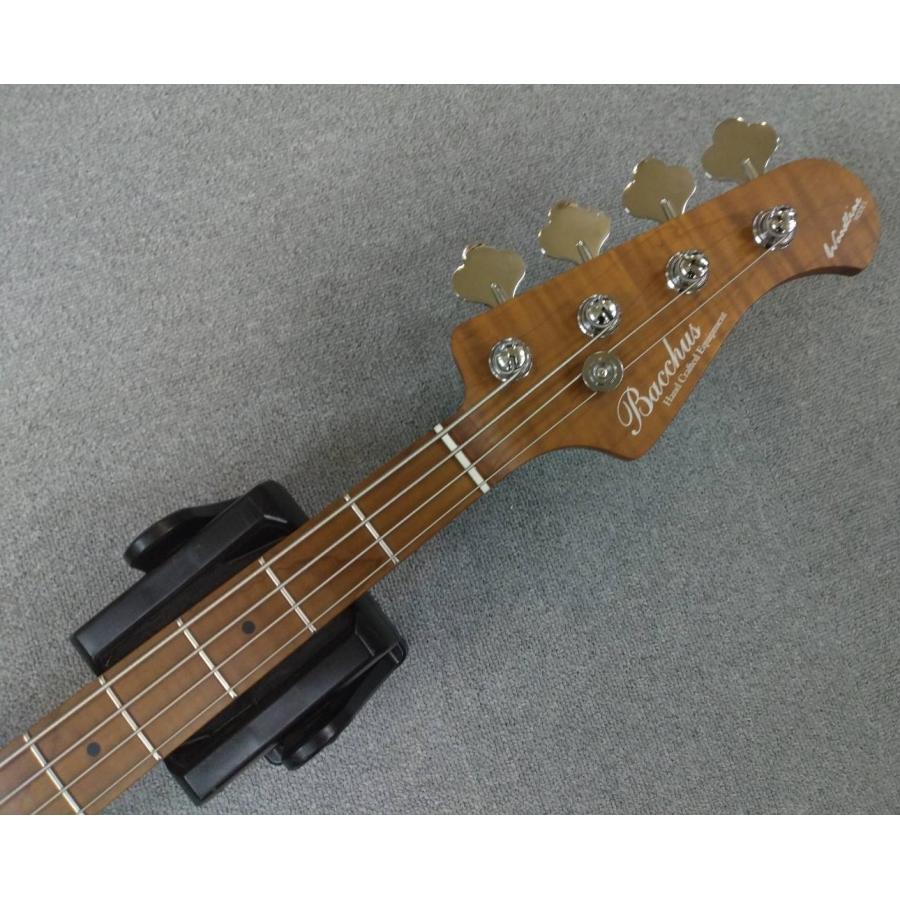 Bacchus GLOBAL Series WL4-STD/RSM (BR-S/ブラウンサテン) ローステッドメイプルネック バッカス・エレキベース【お取り寄せ】_4