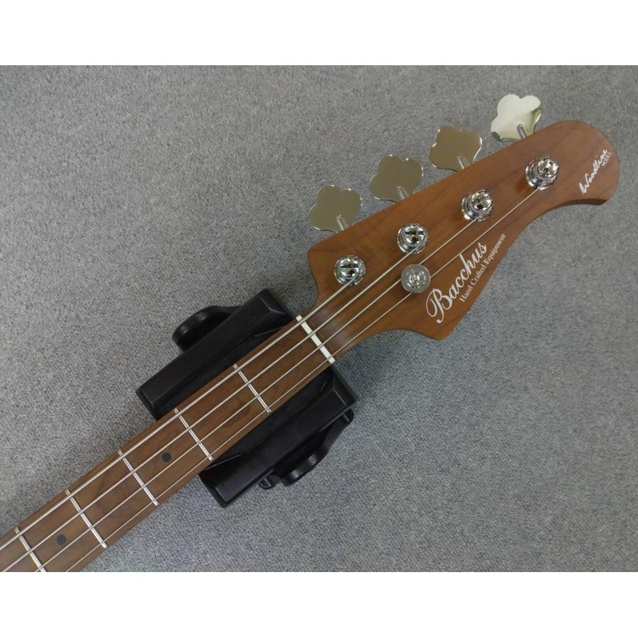 Bacchus GLOBAL Series WL4-STD/RSM CHG-S （チャコールグレーサテン) ローステッドメイプルネック バッカス・エレキベース【現物画像】_4