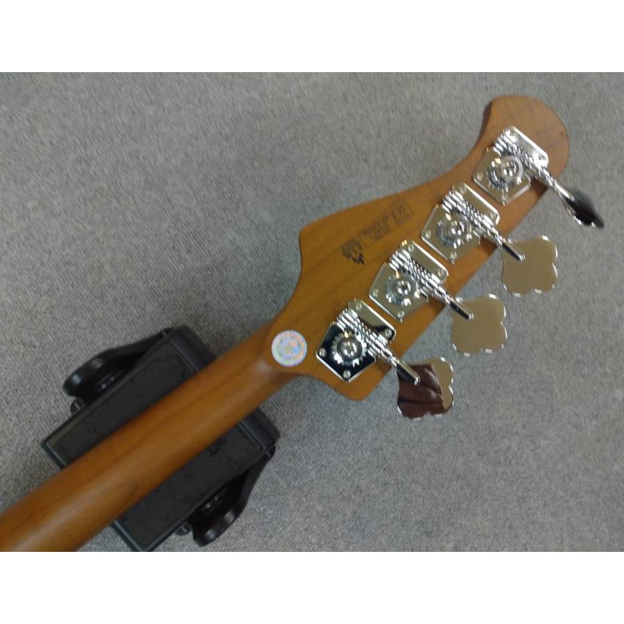 Bacchus GLOBAL Series WL4-STD/RSM CHG-S （チャコールグレーサテン) ローステッドメイプルネック バッカス・エレキベース【現物画像】_7