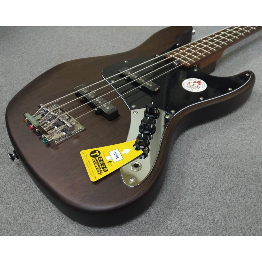Bacchus GLOBAL Series WL4-STD/RSM CHG-S （チャコールグレーサテン) ローステッドメイプルネック バッカス・エレキベース【現物画像】_9