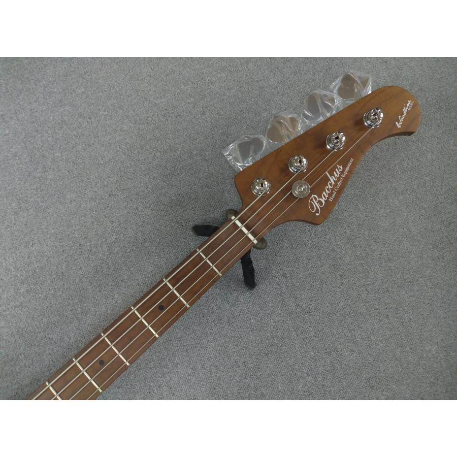 Bacchus GLOBAL Series WL4-STD/RSM (GM/グリーンメタリック) ローステッドメイプルネック バッカス・エレキベース【お取り寄せ】_4