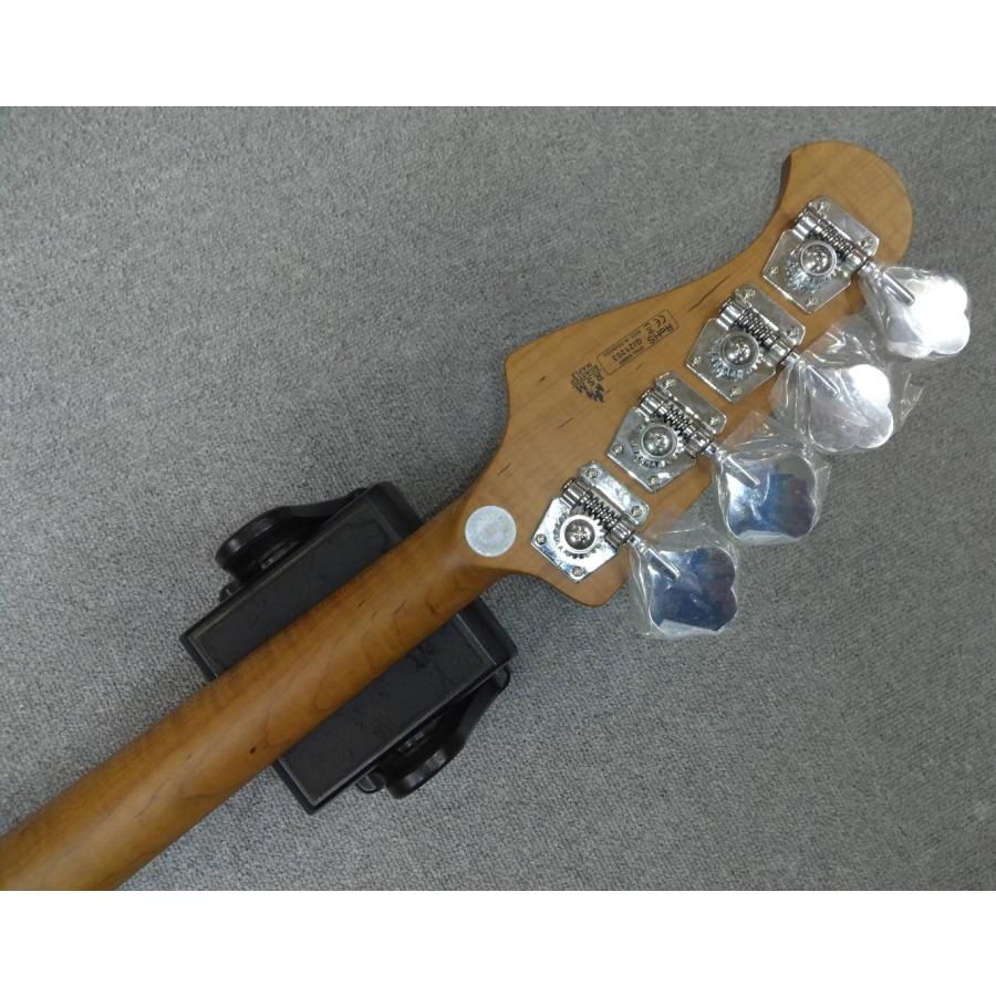 Bacchus GLOBAL Series WL4-STD/RSM SLV-LPB-BS (Silver-Lake Placid Blue Burst) クリアピックガード仕様 バッカス・ベース【現物画像】_7
