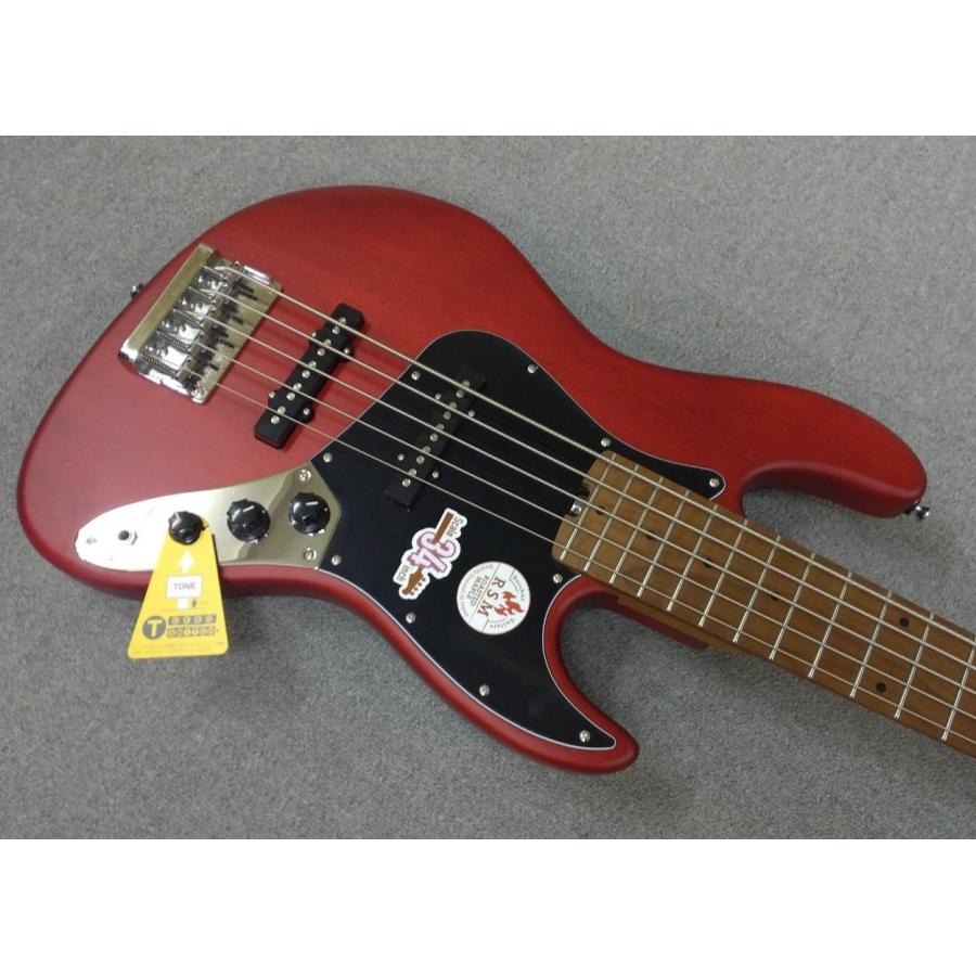 Bacchus Global Series / WL5-STD/RSM RED-S (レッドサテン) 5弦 / ローステッドメイプルネック【現物画像】_1