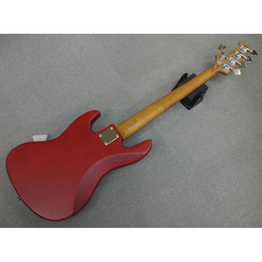 Bacchus Global Series / WL5-STD/RSM RED-S (レッドサテン) 5弦 / ローステッドメイプルネック【現物画像】_5