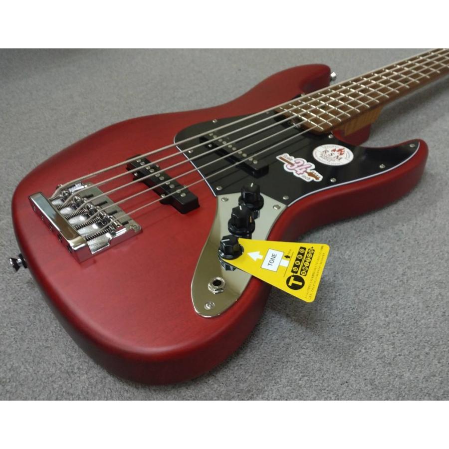 Bacchus Global Series / WL5-STD/RSM RED-S (レッドサテン) 5弦 / ローステッドメイプルネック【現物画像】_9