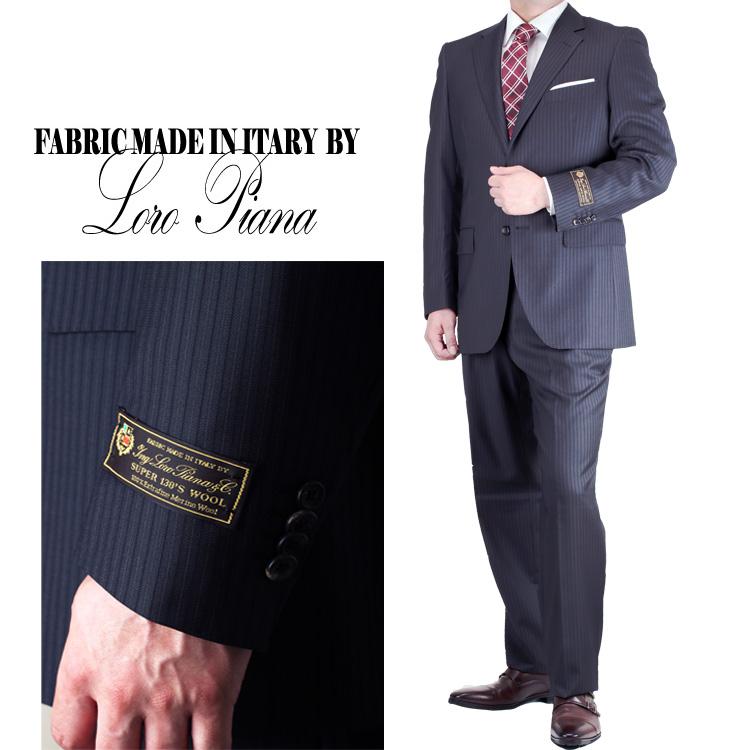 Loro Piana ロロピアーナ スーツ 春夏 Super130's WOOL Loro Piana ロロピアーナ スーツ 春夏 Super130's WOOL
