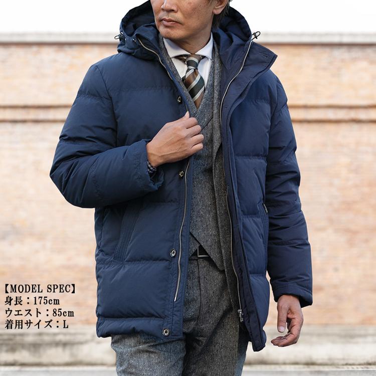 ダウンジャケット メンズ ブラック スタンリーブラッカー ダウン