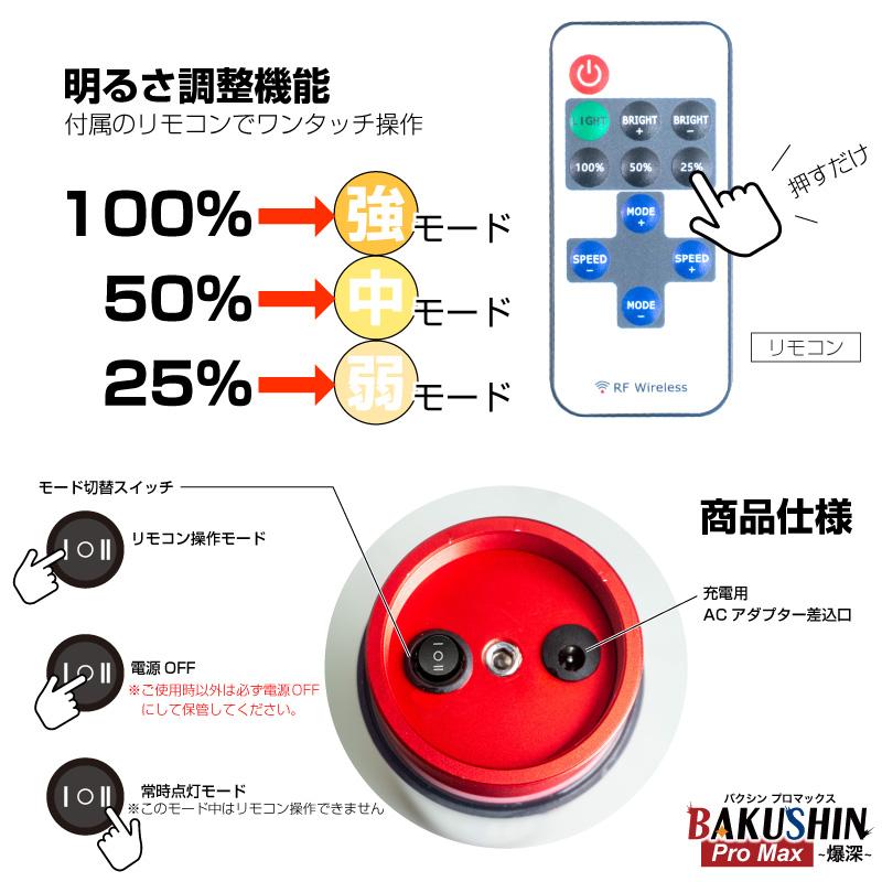 集魚灯 充電式 BAKUSHIN コードレス ホワイト 強力 LED 集魚 集魚灯 充電式 BAKUSHIN コードレス ホワイト 強力 LED 集魚