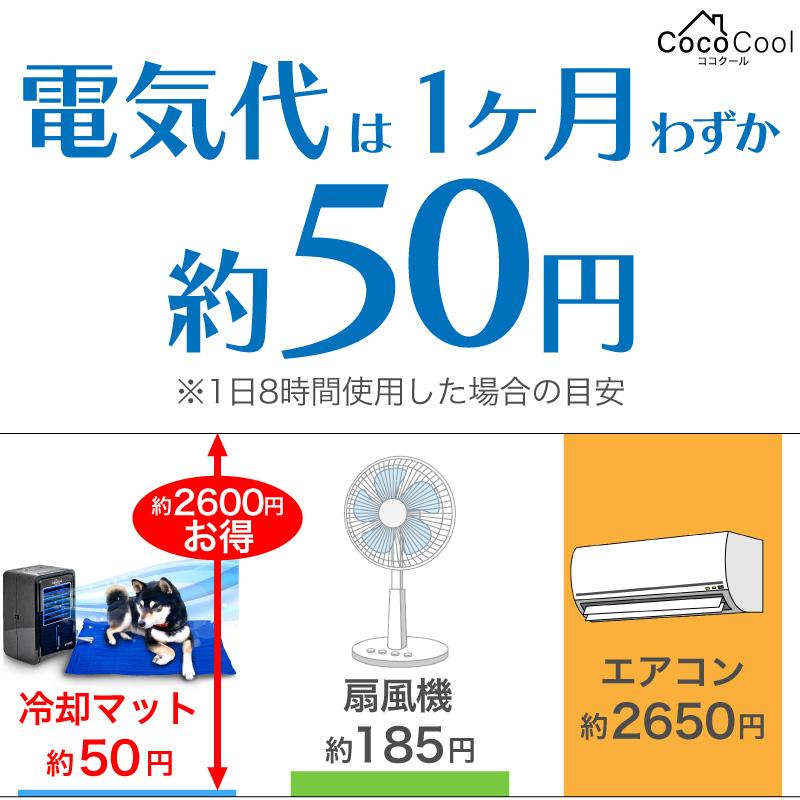 FUNKS ココクール ペット 冷却マット 電気 電気式 水冷 水冷式 犬猫用