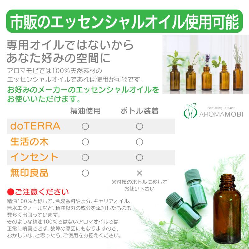 FUNKS アロマモビ aroma mobi アロマディフューザー 人感センサー 充電式 水なし コードレス ネブライザー  トイレ トイレ用 玄関リビング |  | 10